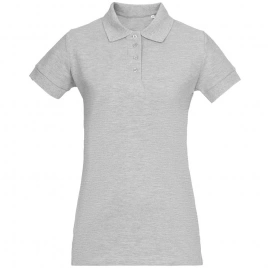 Рубашка поло женская Virma Premium Lady, серый меланж, размер S