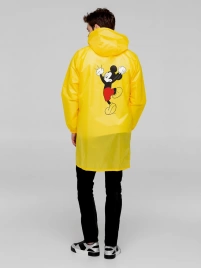 Дождевик Mickey On My Back, желтый, размер XS