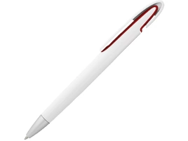 Ручка шариковая Rio, белая с красным