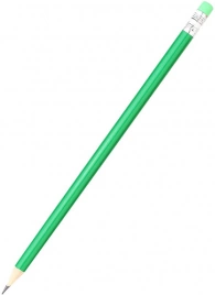 Карандаш Largo с ластиком, зелёный
