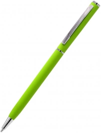 Ручка шариковая металлическая Tinny Soft, зелёная