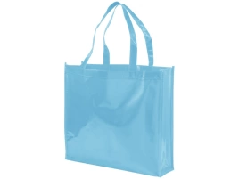 Блестящая ламинированная нетканая сумка-тоут для покупок
