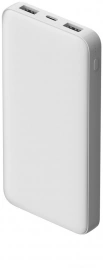 Внешний аккумулятор Polus 10000 mAh софт-тач - Белый BB