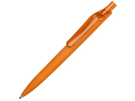 Ручка пластиковая шариковая Prodir ds6prr-10 софт-тач, оранжевая