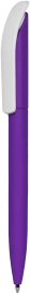 Ручка шариковая VIVALDI SOFT, фиолетовая с белым