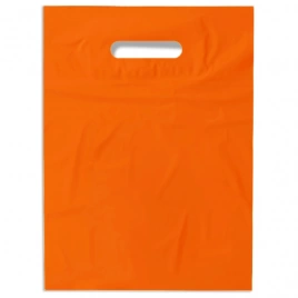 Пакет ПВД 30*40+3 см., 50-55 мкм, оранжевый