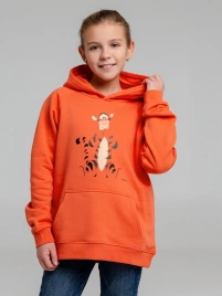 Худи детское Tigger, оранжевое, на рост 96-104 см (4 года)