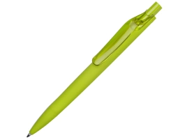 Ручка пластиковая шариковая Prodir ds6prr-48 софт-тач, лайм