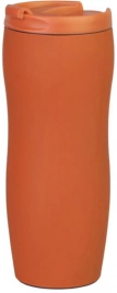 Термокружка с двойной стенкой SOFTOCCINO 400 мл, оранжевая