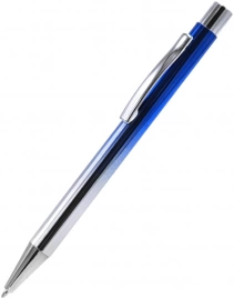Ручка металлическая Синергия, синяя