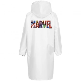 Дождевик Marvel Avengers, белый, размер XS