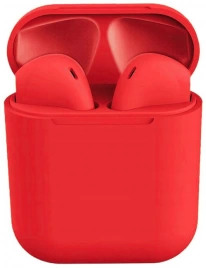 Наушники беспроводные  Bluetooth littlePods, красные