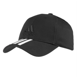 Бейсболка SIX-PANEL CLASSIC 3-STRIPES черная, размер 54