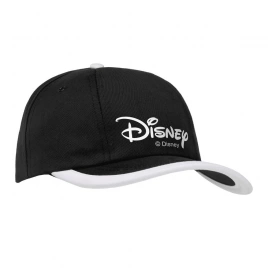 Бейсболка Disney, черная с белым