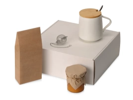 Подарочный набор с чаем, кружкой, мандариновым вареньем и ситечком Tea Celebration
