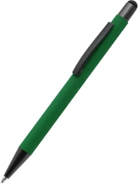 Ручка металлическая Story сотф-тач, зелёная