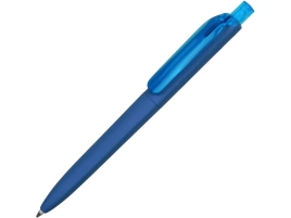 Ручка шариковая Prodir DS8 PRR софт-тач, голубая