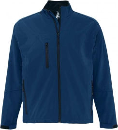 Куртка мужская на молнии Relax 340 темно-синяя, размер L