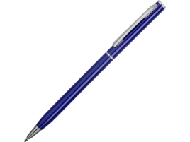 Ручка металлическая шариковая Атриум, ярко-синий