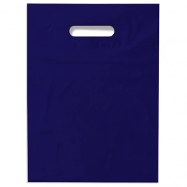 Пакет ПВД 30*40+3 см., 80 мкм, тёмно-синий