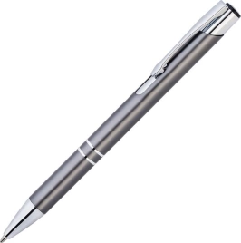 Ручка металлическая KOSKO, графитовая с серебристым
