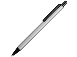 Ручка металлическая шариковая Iron, серебристый/черный