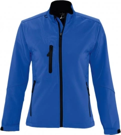 Куртка женская на молнии Roxy 340 ярко-синяя, размер XXL