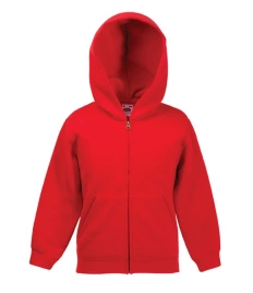 Детские куртки-толстовки с капюшоном Fruit of the Loom Kids Hooded Sweat Jacke