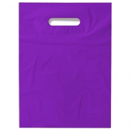 Пакет ПВД 30*40+3 см., 70 мкм, фиолетовый
