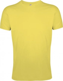 Футболка мужская приталенная Regent Fit 150 желтая (горчичная), размер XXL