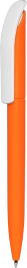 Ручка шариковая VIVALDI SOFT, оранжевая с белым