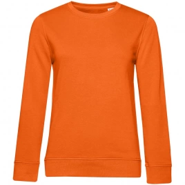 Свитшот женский BNC Organic, оранжевый, размер XL