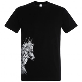 Футболка Like a Tiger, черная, размер XL