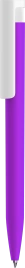 Ручка шариковая CONSUL SOFT, фиолетовая (сиреневая) с белым