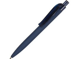 Ручка шариковая QS 01 PRT софт-тач, синяя