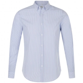 Рубашка мужская Beverly Men, белая с синим, размер L