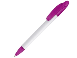 Ручка шариковая Celebrity Эвита, белая с фиолетовым