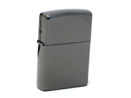 Зажигалка ZIPPO Classic с покрытием Ebony™, латунь/сталь, чёрная, глянцевая, 38x13x57 мм