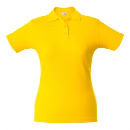 Рубашка поло женская SURF LADY желтая, размер XXL