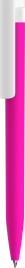 Ручка шариковая CONSUL SOFT, розовая с белым