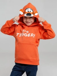 Худи детское Tigger In My Head, оранжевое, на рост 106-116 см (6 лет)