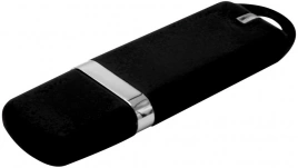 Флешка Shape с покрытием Софт Тач 16 Гб - Черный AA