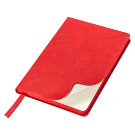 Ежедневник Flexy Ausone A5, красный, недатированный, в гибкой обложке