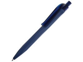 Ручка шариковая QS 20 PRT софт-тач, синяя