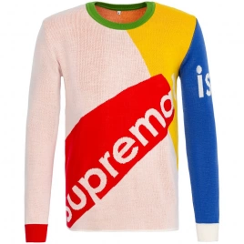 Джемпер Suprematism, белый, размер M