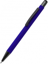 Ручка металлическая Story сотф-тач, синяя