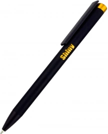 Ручка металлическая Slice Soft S, жёлтая