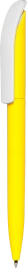 Ручка шариковая VIVALDI SOFT,  жёлтая с белым