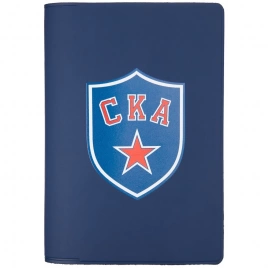 Обложка для паспорта «СКА», синяя