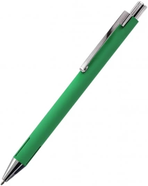 Ручка металлическая Elegant Soft, зелёная